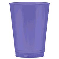 Amscan 350363.106 Disposable BPP Plastic Cup, One Size, Purple