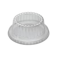Solo DF8-0090 Clear Plastic Food Container PET Lid (Case of 1000)