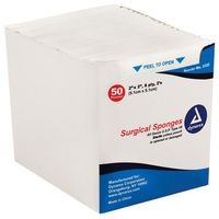 Gauze Sponges Sterile 2's 4" X 4" - 8 ply (25-2's per tray)