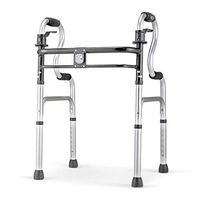 Elderly Walker Disabled Ergonomic Handles Walking Aids Old Age Assistant Lower Limb Training for Elderly, Seniors, Handicap, Disabled Max 180 Kg(400 Lbs)