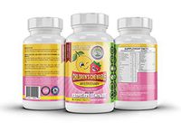 Kalon Pure Chewable Multivitamin for Kids Ages 4+ | Organic & Natural Blend of Ingredients from Whole Fruit & Vegetable | Vitamin C from Acerola & Good Vision | Raspberry Lemonade Flavor