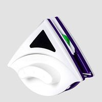 Minions Boutique Home Window Wiper Glass Cleaner Tool Double Side Magnetic Brush for Washing Windows Glass Brush Cleaning Tools 3-30mm Color Random (18-30mm)