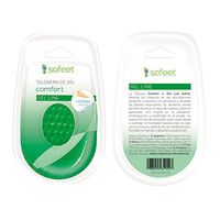 Sofeet Comfort Gel Heel Cushion Pads by PTM - Designed 4 Men - Pad, Shock Absorbing, Cushioning Shoe Inserts 4 Plantar Fasciitis, Heel Pain, Bone Spur, Achilles Pain & Bursitis. Men's Size US 6-14