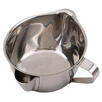 Meolin Oil Filter Stainless Steel Grease Trap Oil Separators With Handle,304 stainless steel,5.914.722.36inch