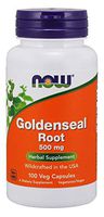 Now Foods, Goldenseal Root, 500 mg, 100 Capsules