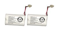 Uniden BBTY0651101 model BT1007 Nickel-Cadmium Rechargeable Cordless Phone Battery, DC 2.4V 500mAh (Pack of 2)