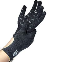 Vital Salveo-Touchscreen Full Finger Compression Arthritis Gloves with Non-Slip for Pain Relief-Recovery Faster, Osteoarthritis Carpal Tunnel Aches (Pair)-Dark Grey-S