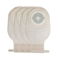 YAMEIJIA 10 Pieces Brace & Support Drainable Colostomy Bag Open Pouch Ostomy Stoma 60mm Cut Size