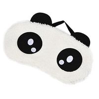 Sleep Masks,Lavany® Cute Face White Panda Shading Cotton Sleep Eye Masks for Sleeping, Travel, Shift Work, Naps,Night Blindfold Eyeshade for Men Women (D)