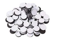 Adhesive Magnetic Discs - Round Magnetic Discs With Adhesive Backing - Magnetic Adhesive Dots Great For Crafts! Magnetic Discs are great to use at Home, Office, School & More!(3/4 inch, 60 Pieces)