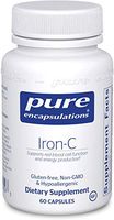Pure Encapsulations - Iron-C - Hypoallergenic Supplement Supports Optimal Muscle Function - 60 Capsules
