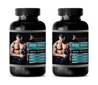Muscle Mass Supplements for Men - Nitric Oxide Extra Strength 3600 Mg - Nitric Oxide Energy - 2 Bottles 180 Caplets