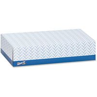 Genuine Joe 26100 Facial Tissue, 2-Ply, Flat Box, 100 Shts/Box, 30/CT, White
