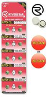 Rayverstar LR626 AG4 1.5V Alkaline (10-Batteries) Fits: 66, 606, 626, 376, 177, 377, GP377 (Full List Below)