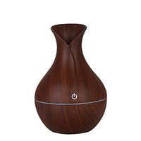 Cliramer Essential Oil Diffuser - Advanced Cool Mist Humidifier, Ultrasonic Aromatherapy Diffuser with Strongest Mist Output (Brown)