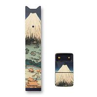 Biijo Japan Juul Skin Wrap for juul Accessories Sticker SYARAKU Hokusai Utagawa Kuniyoshi UKIYOE (Fujibosetsu)