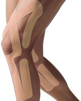 Spidertech Full Knee Therapeutic Precut Kinesiology Tape (Beige)