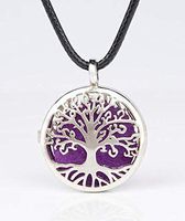 LaLa Land Tree of Life Essential Oil Aromatherapy Diffuser Locket Necklace