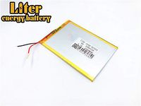 BIHUADE 3.7V 4500mAh 3390120 Polymer Lithium Li-ion Battery Rechargeable Lithium Polymer Li-Po Battery for MP4 GPS MP3 Bluetooth Stereo DIY Gift (3390120)