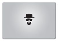 RealCraftDecal Breaking Bad Heisenberg Apple Macbook Decal Vinyl Sticker Apple Mac Air Pro Retina Laptop sticker