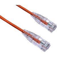 Axiom Memory SOLUTIONLC 40FT CAT6 BENDNFLEX Ultra-Thin SNAGLESS Patch Cable 550MHZ (Orange)
