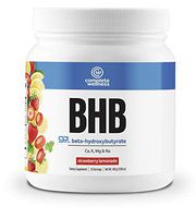 Complete Wellness BHB Beta-Hydroxybutyrate (Strawberry Lemonade) - 20 Servings - Great Supplement for Keto Diets