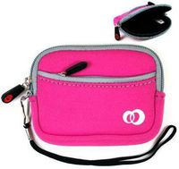 - Kroo Pink Mini-Suit Camera Sleeve for Kodak Easyshare C1530 (+ 1pc Lost-n-Found ID Tag) ..... Best Selling Case on Amazon!