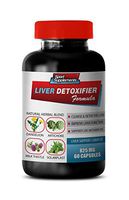 Liver Cleanse with Milk Thistle - Liver DETOXIFIER Formula - Natural Herbal Blend - Artichoke Extract for Weight Loss - 1 Bottle 60 Capsules