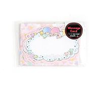 Little Twin Stars Mini Message Card Set: Nap Time