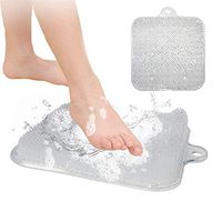Shower Foot Scrubber Brush Feet Massager SPA Cleaner - Non Slip with Suction Cups - Improve Foot Circulation & Reduce Pain