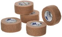 3M Coban Self- Adherent Wrap, 1"x 5yds, Pack of 5 Rolls