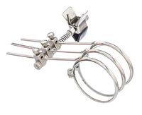 Clip-On 7/8" Triple 3.3X 6.6X 9.9X Eye Glass Loupe Set