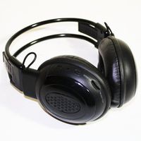 XtremeVision - XV-686WH - Universal WIRELESS IR Foldable HEADPHONE work with any IR Transmitting Car Monitor