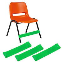 Palksky(Set of 3) Natural Latex Stretch Foot Bands Chair Fidget Bands,Workout ADHD ADD SPD Autism Sensory Needs & Stretch Foot Band for Chairs,Rehab or Physical Therapy