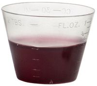 1000 Vakly Disposable Graduated Plastic Medicine Cups, 1 OZ