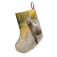 Christmas Decorations Stockings 18" Animals Horse Fabulous Big Xmas Socks for Home Decor