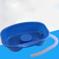 Lecent@ Medical Hair Washing Basin Tray Shampoo Basin for Bed Use(Hose*27.6'inch)