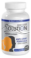 Vitamin b6 for Hair - Gray Hair Solution for Men and Women - Healthy Hair Vitamins (1 Bottle 60 Capsules)