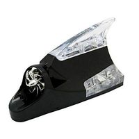 Kiode Shark Fin Car LED Wind Light, Roof Antenna Shark Fin Safe Warning Flash Lamp, Battery Powered Ultra Bright LED Standard Police Beacon