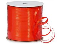 Tropical Orange High Gloss Curling Ribbon 3/16"x250 yds (8 Rolls) - WRAPS-C7TO