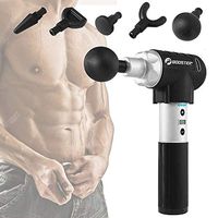 Mein LAY Muscle Massage Gun, Muscle Relaxation Fascia Gun, Professional Handheld Vibration Massager Device with 9 Adjustable Speed, Cordless Electric Percussion Full Body Equipment
