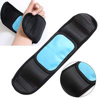 Reusable Cold Therapy Wrap, Ice Gel Pack for Hand, Wrist, Ankle or Foot, Elbow for Health Care First Aid Pain Relief Bruises, Sports Injuries(black + blue)