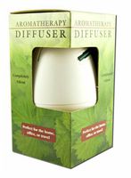 Personal Aromatherapy Diffuser - Whtie w/green trim, 1 pc,(Starwest Botanicals)