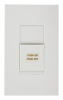 Leviton MNI10-1LW 1000W, Single-Pole and 3-Way, Monet Preset Digital Incandescent Slide Dimmer, Narrow Fin, White