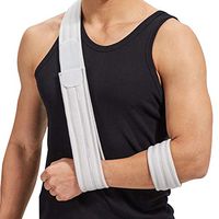Arm Sling Shoulder Immobilizer- Medical Support Strap for Broken Arm Immobilizer Wrist Elbow Support- Fits Both Adults and Youths Left and Right