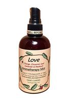 LOVE Aromatherapy Body and Room Spray Mist - Orange, Cinnamon Leaf, Coriander & Patchouli Essential Oils - All Natural, Vegan, Organic, Biodegradable, Non GMO (4 oz Refill)