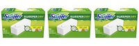 Swiffer Sweeper Dry Mop Refills for Floor Mopping and Cleaning, All Purpose Floor Cleaning Product, Unscented, 52 Count - 3-Pack