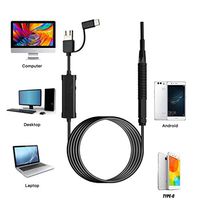 LHYCM 3.9MM 3-in-1 Visual Earpick Ear Cleaning Tool in-Ear Cleaner with LED Camera Endoscope Ear Spoon Health Care Tool