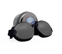 Tranquileyes Mini Sleep Mask for Nighttime Dry Eye Relief (Charcoal)