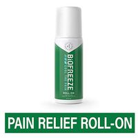 Biofreeze Pain Relief Roll-On, 2.5 oz. Roll-On, Fast Acting, Long Lasting, & Powerful Topical Pain Reliever